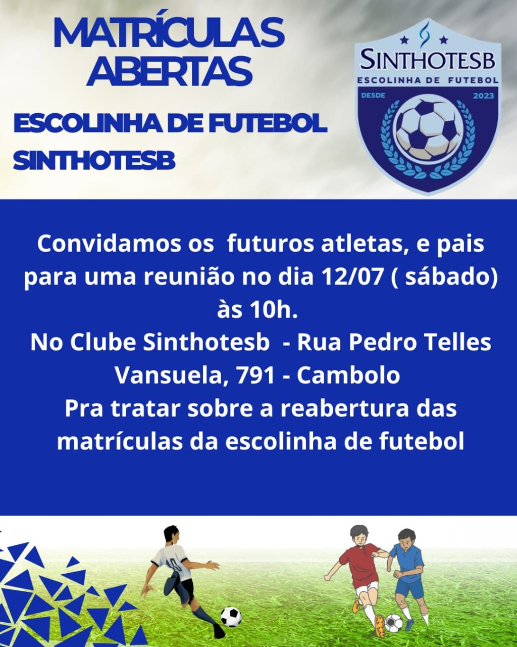 matrículas_abertas_-_escolinha_de_futebol_sinthotesb